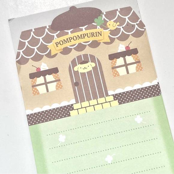 Sanrio Pompompurin kawaii memo pad with index tabs - Picture 15 of 16